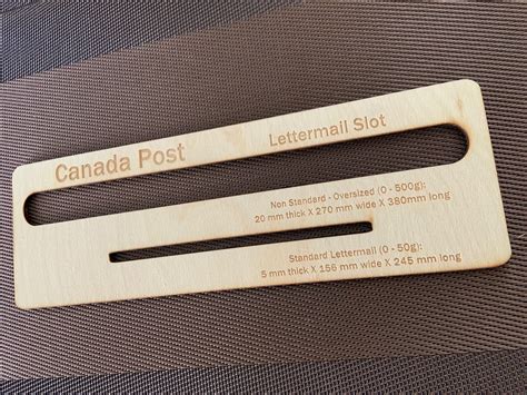 canada post slot of doom - SlipShip – Letter Mail Measuring Tool (for Canada 